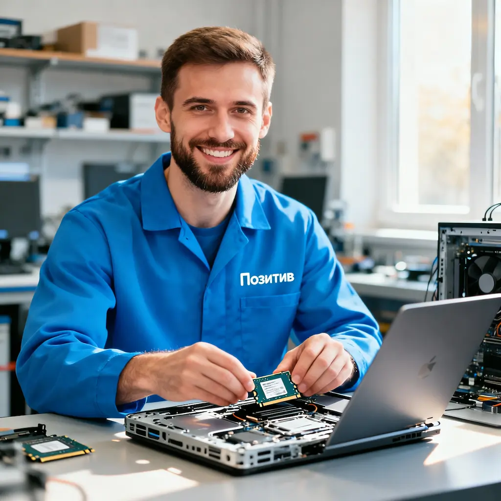заменить HDD на SSD на ноутбуке в Прокопьевске