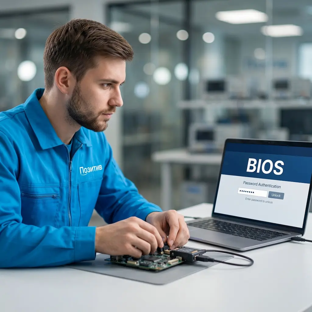 Снятие пароля BIOS ноутбука в Прокопьевске