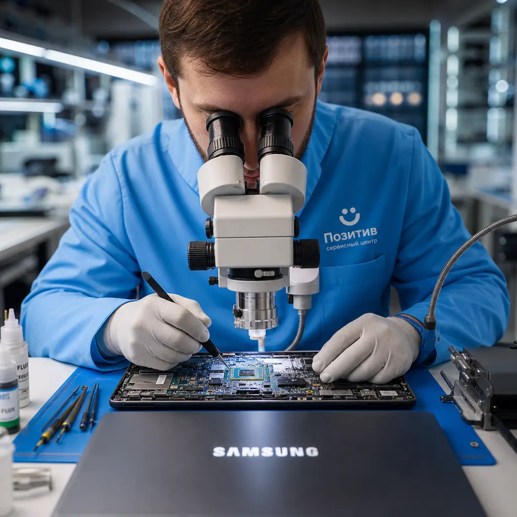 Замена видеокарты ноутбука Samsung в Прокопьевске