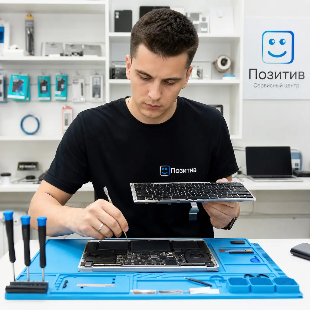 заменить клавиатуру на Apple Macbook в Прокопьевске