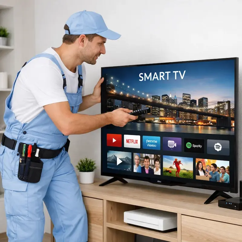 Как вызвать мастера для настройки Smart TV в Прокопьевске