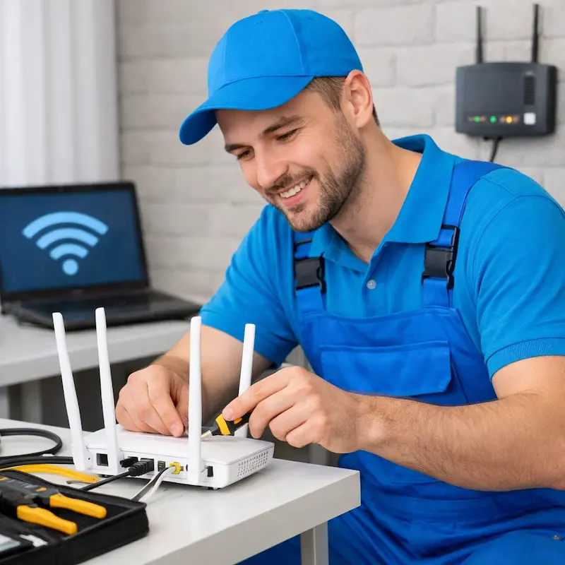 Настройка Wi - Fi в Прокопьевске