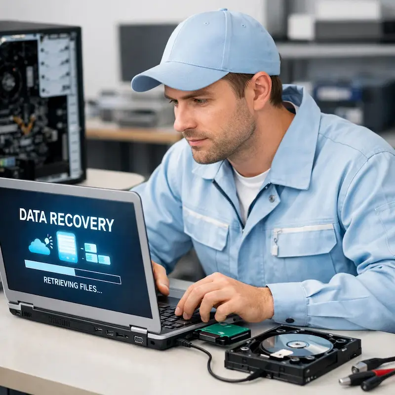 Восстановление данных и файлов в Прокопьевске