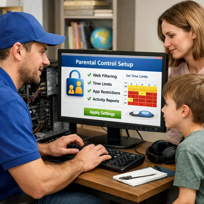 установка родительского контроля в Прокопьевске