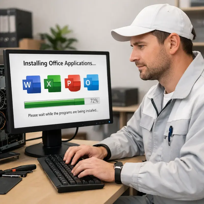 установка офисных программ на компьютер в Прокопьевске