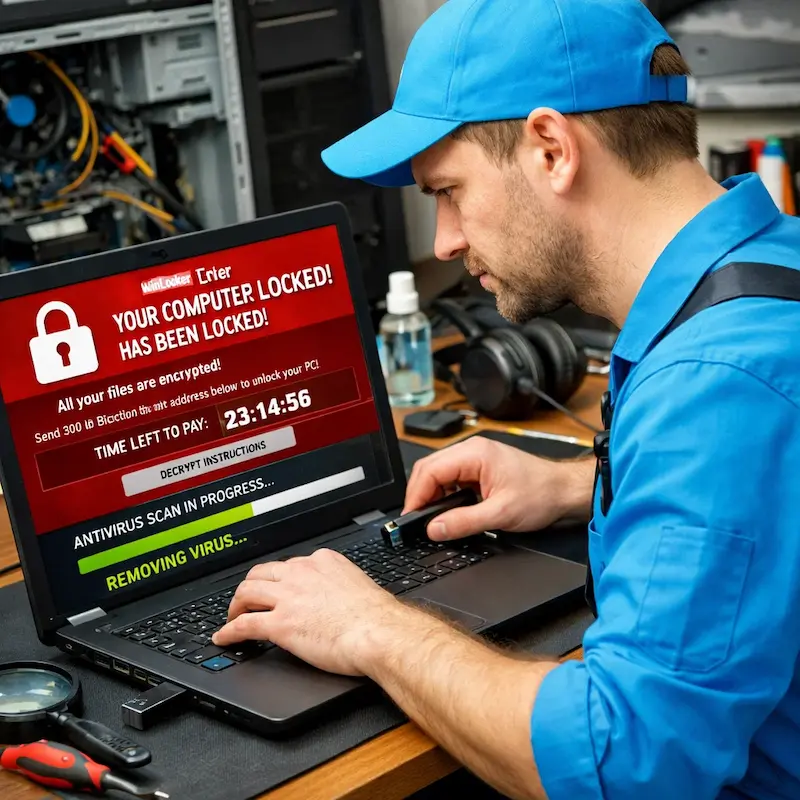 Удалить винлокер в Прокопьевске